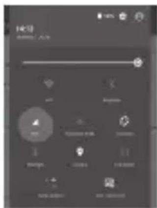 Qilive Q5 6inch - A mobil adatforgalom bekapcsolása - 2