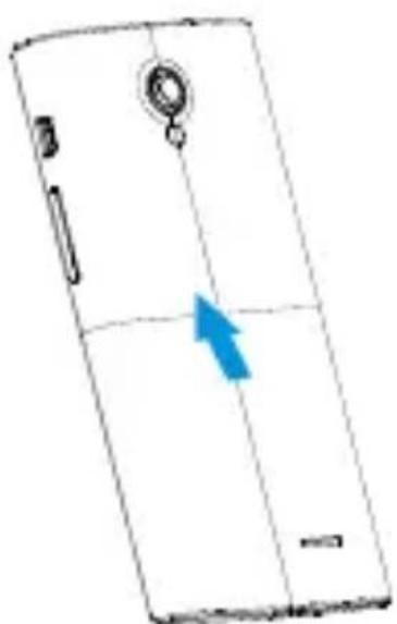 HISENSE Starshine 4 U608 - COMMENT INSERER MA CARTE SIM ET LA BATTERIE? - 1
