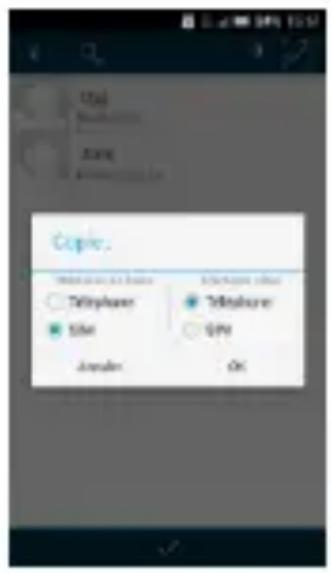 HISENSE Starshine 4 U608 - COMMENT IMPORTER LES CONTACTS DE LA CARTE SIM? (2/2) - 1