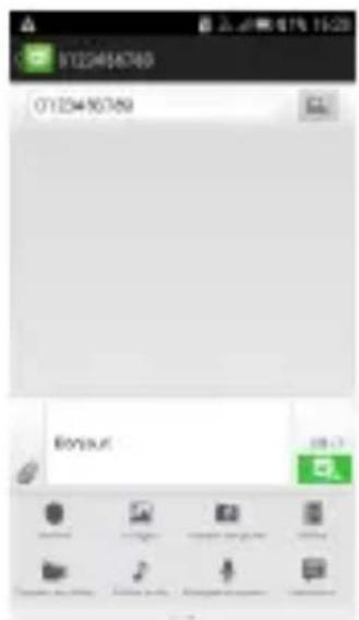 HISENSE Starshine 4 U608 - 2.7COMMENT ÉCRIRE/ ENVOYER UN SMS/MMS ? (2/2) - 2