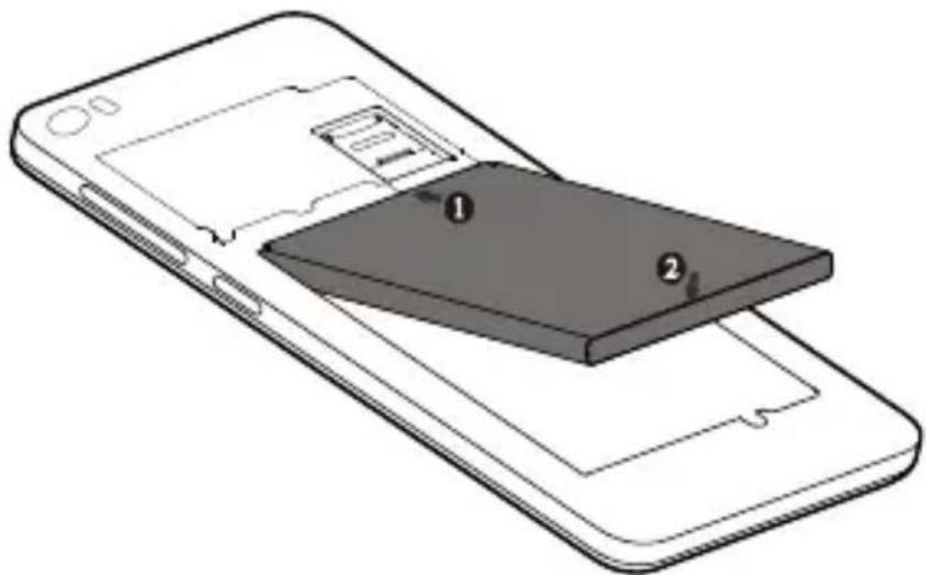 HISENSE L671 - Insé rez la batterie - 1