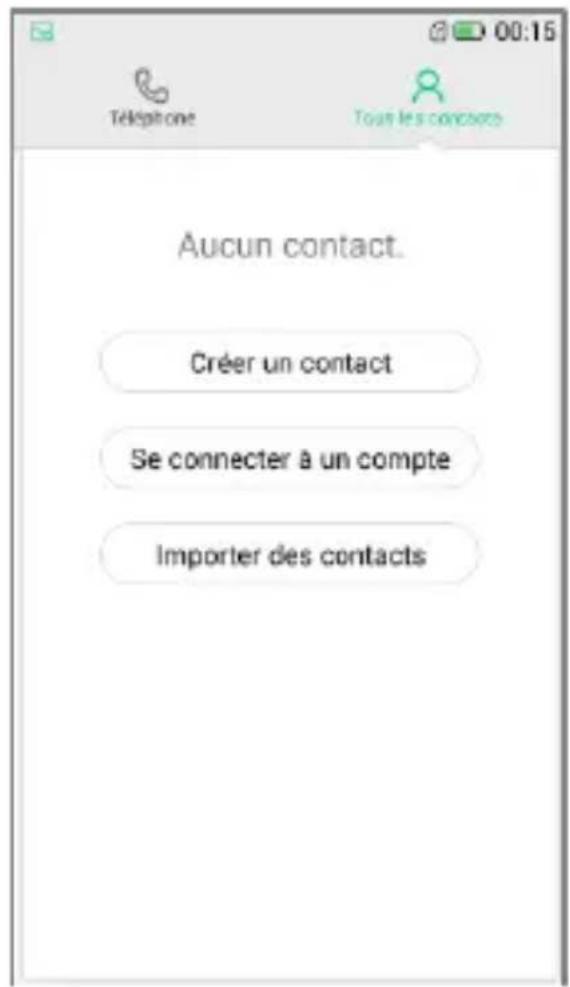 HISENSE G610 - Ajout de contacts - 2