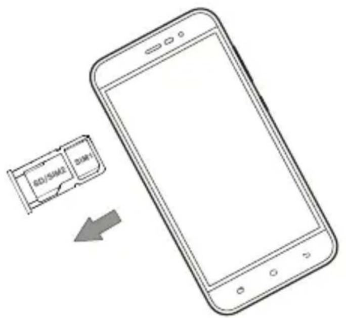 HISENSE F31 - Installation de la carte Nano-SIM / Micro-SD - 1