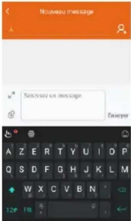 HISENSE F31 - Envoi de messages - 2