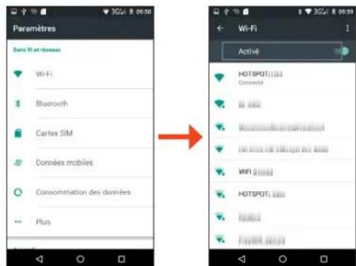 ESSENTIELB Connect 503 - ACTIVATION DU WI-FI - 1