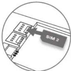 ESSENTIELB Connect 503 - Insérer les cartes SIM &amp; CARTE SD - 2