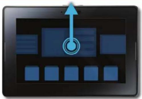 BLACKBERRY Playbook - Fermer une application - 1