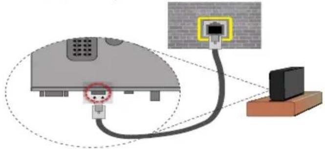 WINDSOR WD65245ELED - Pour configurer les connexions avec fil, dire la partie Paramétres réseau du menu Systeme>Paramétres. - 1