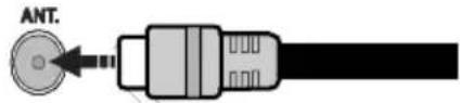 WINDSOR WD395280DLED - Branchement de l'antenne/Câble - 1