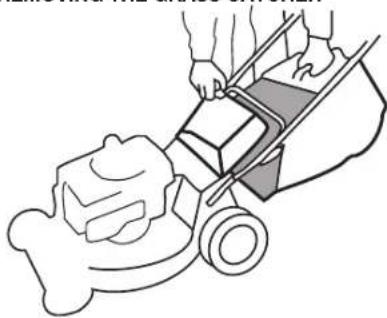 Morrison Novara 300ST - REMOVING THE GRASS CATCHER - 1