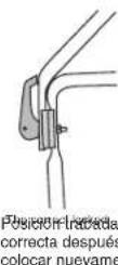 Morrison Novara 300ST - Montaje de la manija "Cam Lock". - 3
