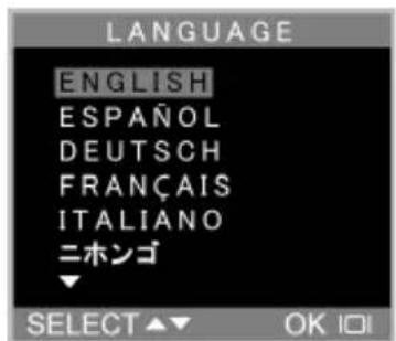 VIVITAR ViviCam 3765 - Pour selectionner une langue différente : - 4