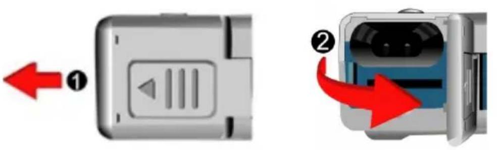 VIVITAR ViviCam 3765 - Insertion d'une carte mémoire - 2