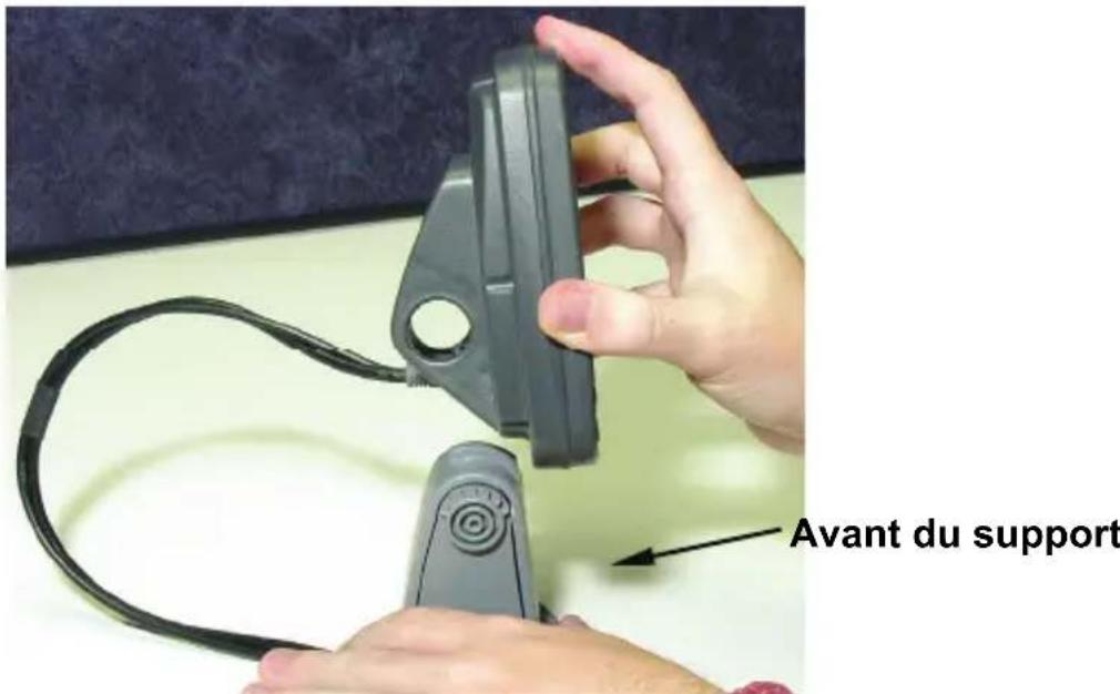 EAGLE FishEasy 350C Portable - Utiliser le Support de Montage à Dégagement Rapide - 2