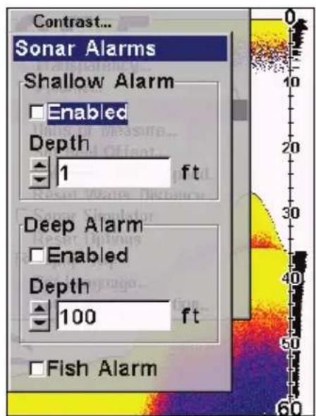 EAGLE FishEasy 350C Portable - Alarmes de Profondeur - 1