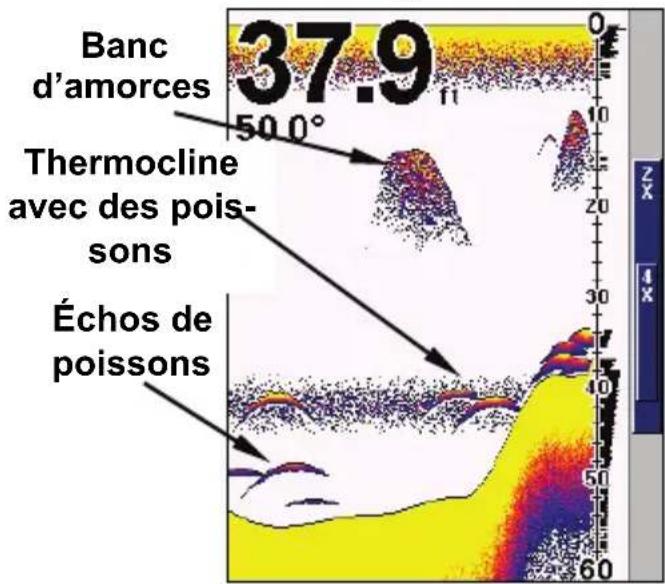 EAGLE FishEasy 350C Portable - Fonctionnements du Sonar - 1