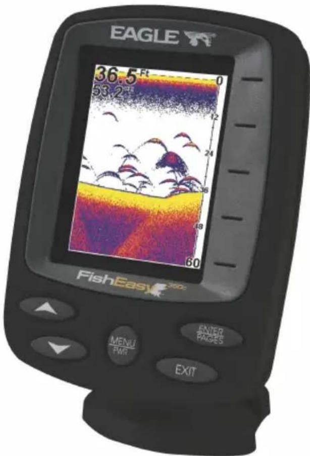 EAGLE FishEasy 350C Portable - Basic Sonar Operation - 1