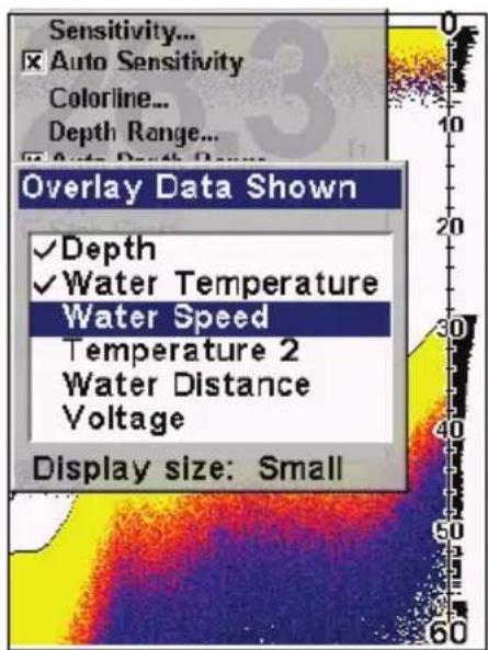 EAGLE FishEasy 350C Portable - Données de Superposition - 1