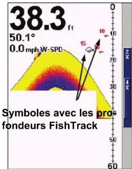 EAGLE FishEasy 350C Portable - Pour activer le FishTrack: - 2