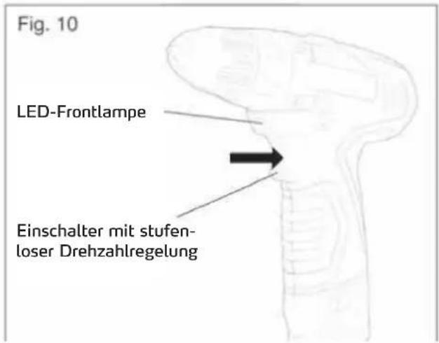 Storch DriveFixx 10.8 V - HINWEIS: - 2