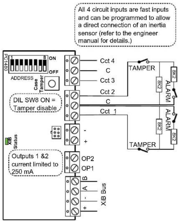 Guardall RX - PCB Connections (PX500/PX250HS) - 3
