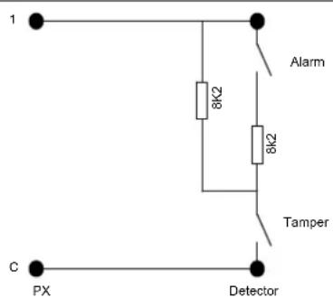 Guardall PX - EOL Resistor Connections - 1