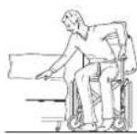 Invacare Rea Clematis - S'installer / sortir du fauteuil - 1
