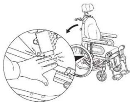 Invacare Rea Clematis - BASCULE (ASSISE, DOSSIER) MANOEUVREE PAR UNE TIERCE PERSONNE - 4
