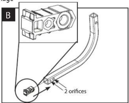 Saris TBones - Receptacle 1 - 1/4" seulement - 2