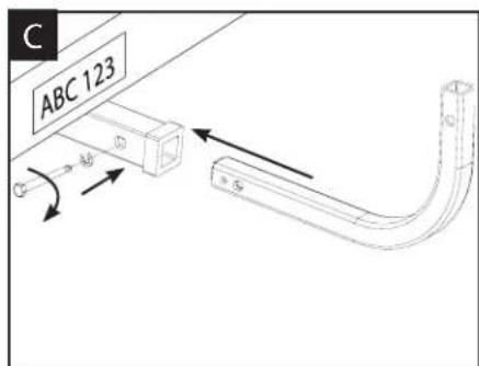 Saris TBones - Receptacle 1 - 1/4" seulement - 3