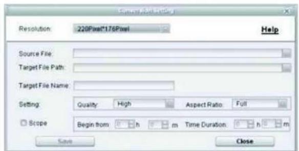 Hipstreet HS2012 - Converting a Video File - 2