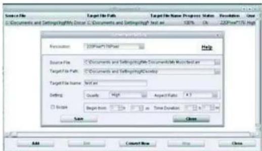 Hipstreet HS2012 - Converting a Video File - 3