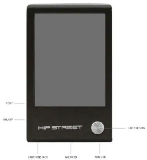 Hipstreet HS2805 - Basic operations - 1