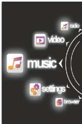 Hipstreet HS2805 - Main Menu - 1