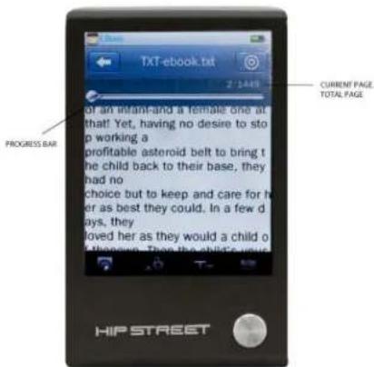 Hipstreet HS2805 - Text Browser - 1
