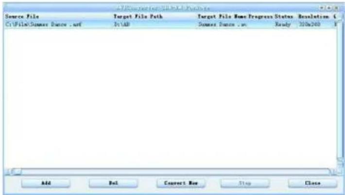 Hipstreet HS016 - Comment convertir le fichier du film en fichier AVI - 5