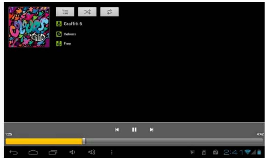 Hipstreet HS8DTB Flsah - 3-4 Musique - 1