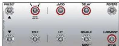 TC HELICON Voicelive 3 - Switch de Niveau ou groupes - 2