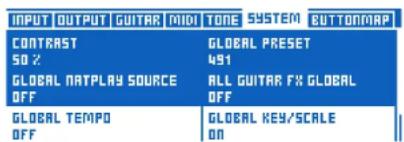 TC HELICON Voicelive 3 - Utilisation de Global Key/Scale - 1