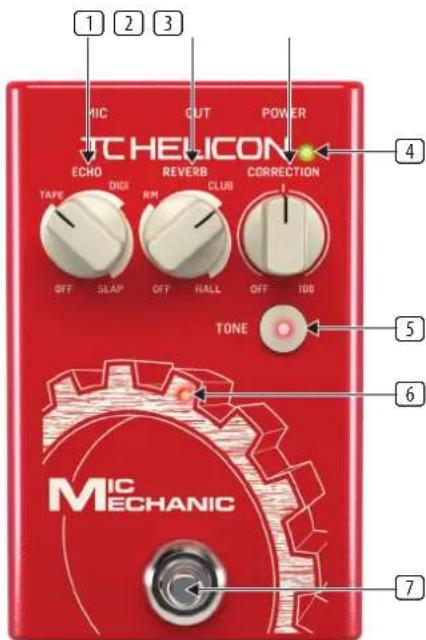 TC HELICON Mic Mechanic 2 - Controles - 1