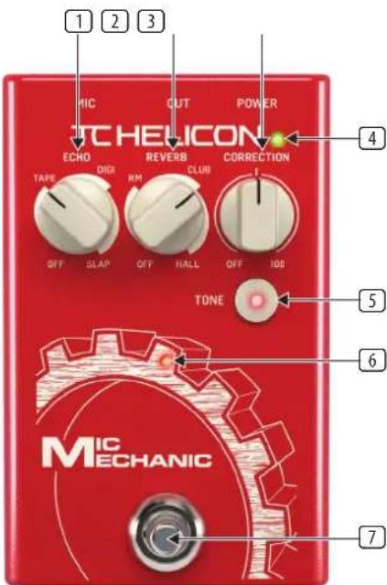 TC HELICON Mic Mechanic 2 - Controls - 1