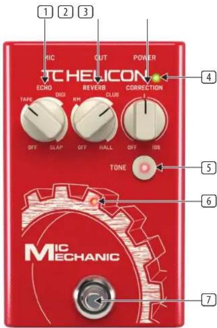 TC HELICON Mic Mechanic 2 - Controles - 1