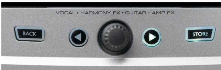 TC HELICON Play Electric - Bouton de commande et touches flèches - 1