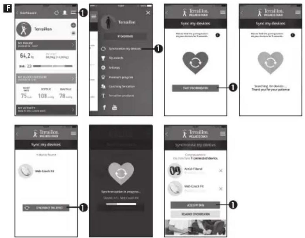 TERRAILLON ActiviT Band - CÓMO EMPAREJAR LOS DISPOSITIVOS - 4