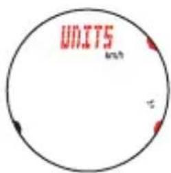 CAT EYE Q3 - Sélection de l'unité de mesure Sélectionnez les unités de vitesse - 3