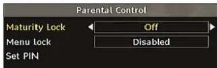 TechLine TL32LC740 - Parental Control - 1