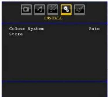 TechLine TL32LC740 - Install Menu in AV Modes - 1