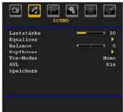 TechLine TL32LC740 - Menu Ton - 1