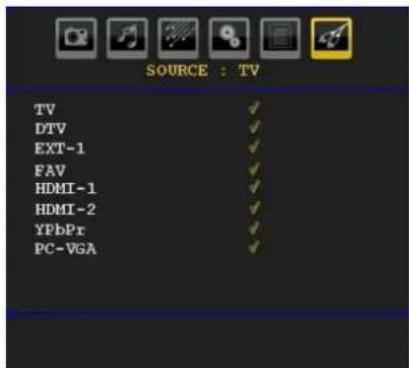 TechLine TL32LC740 - Input Selection - 1