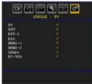 TechLine TL32LC740 - Eingangsauswahl - 1